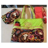 QUILTED BAG W/WALETS-CHECK OUT THE PIC