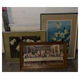 (3)FRAMED WALL ART-ASSORTED/CHECK OUT THE PIC