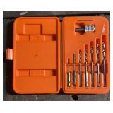 "BLACK & DECKER" DRILL BIT SET W/"QUICKCONNECT