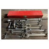 WRENCHES & MORE W/RED METAL CASE-CHECK OUT THE