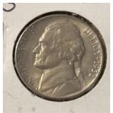 1938-S JEFFERSON NICKEL ***FIRST YEAR*** (AU)