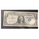 SERIES 1957 $1.00 SILVER CERTIFICATE (FINE)