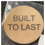 'BUILT TO LAST' ***WOODEN*** NICKEL 'LINE SERVICE'
