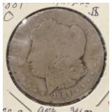 1889-O MORGAN SILVER DOLLAR (90% SILVER) (AG-3)