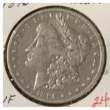 1896-O MORGAN SILVER DOLLAR (90% SILVER) (VF)