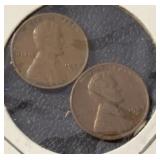 1936-D & 1937-D LINCOLN WHEAT BACK CENTS