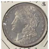 1921 MORGAN SILVER DOLLAR (90% SILVER) (XF)