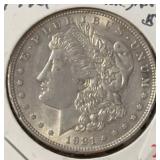 1921 MORGAN SILVER DOLLAR (90% SILVER) (XF)