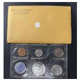 1960-P PROOF SET (90% DIME-QUARTER-HALF DOLLAR)