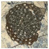 10ï¿½ 1/4ï¿½ CHAIN no hooks padlock no key