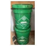 (2)5-Gallon sealed