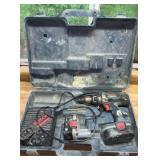 'BOSCH' POWER DRILL W/CHARGER~BATTERIES~DRILL~CASE