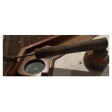 FLY SPRAYER W/BROWN GLASS JAR