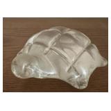 GLASS PAPERWEIGHT-"TURTLE"/CHECK OUT THE PIC