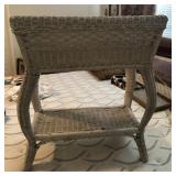 WICKER PLANTER STAND/BOX-APPROX. 30ï¿½x10ï¿½
