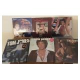 (9)RECORD ALBUMS-"TOM JONES"/CHECK OUT THE PIC