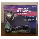 "MAXON" 40~CHANNEL CB RADIO-NEW