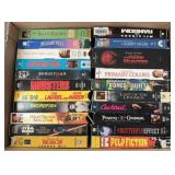 VHS MOVIES-ASSORTED/CHECK OUT THE PIC