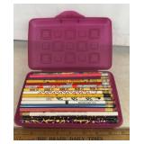 "UNUSED" PENCILS W/PLASTIC BOX-CHECK OUT THE PIC