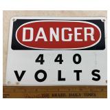 TIN SIGN-"DANGER"