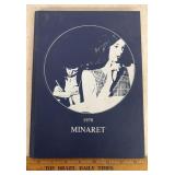 "1970" MINARET YEARBOOK-"GREENCASTLE, INDIANA"