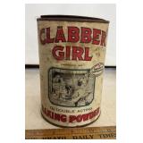 COLLECTIBLE CAN-"CLABBER GIRL/HULMAN & COMPANY"