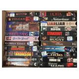 VHS MOVIES-ASSORTED/CHECK OUT THE PIC