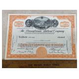 VINTAGE STOCK CERTIFICATE-DATED 08/02/1966
