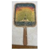 ADVERTISING CARDBOARD PERSONAL FAN-CHECK IT OUT
