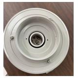 INDUSTRIAL LIGHT FIXTURE W/CAGED GLOBE