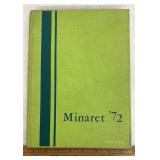 "1972" MINARET YEARBOOK-"GREENCASTLE, INDIANA"