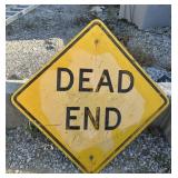 FEDERAL/STATE REGULATORY SIGN-"DEAD END"