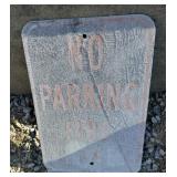 FEDERAL/STATE REGULATORY SIGN-"NO PARKING"