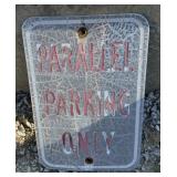 FEDERAL/STATE REGULATORY SIGN-"PARALELL PARKING"