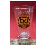 BEER GLASS-"BD