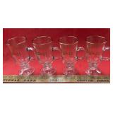 (4)"HOLLY BERRY" DESIGN DRINK CUPS