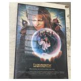 FRAMED MOVIE POSTER-"LABYRINTH"