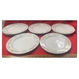 (8)10" DINNER PLATE-FINE CHINA