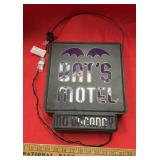 LIGHTED SIGN-"BATES MOTEL"