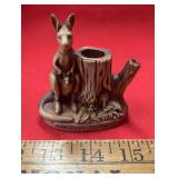SOUVENIR TOOTHPICK HOLDER-KANGAROOS~AUSTRALIA