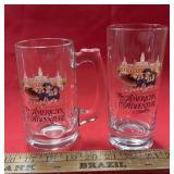 GLASS/MUG SET-"THE AMERICAN ADVENTURE"