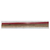 (3)ADVERTISING YARD STICKS-ASSORTED