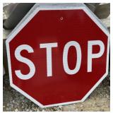 (1)FEDERAL/STATE REGULATORY SIGN-"STOP"