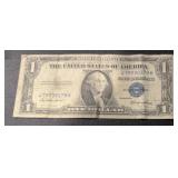 SERIES 1935-E $1.00 SILVER CERTIFICATE