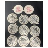 VINTAGE SUNDAE CUP LIDS-(9+2)