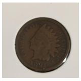 1891 INDIAN HEAD CENT