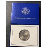 1986-D "STATUE OF LIBERTY" C/N HALF DOLLAR "100th