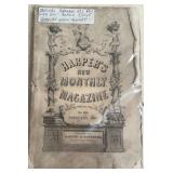 VINTAGE MAGAZINE-DATED "1867"