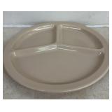 "TEXAS WARE" DIVIDED CAFETERIA PLATE