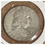 1963 FRANKLIN HALF DOLLAR (90% SILVER)